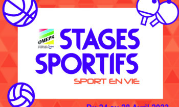 – STAGES SPORTIFS –  VACANCES PAQUES 2023